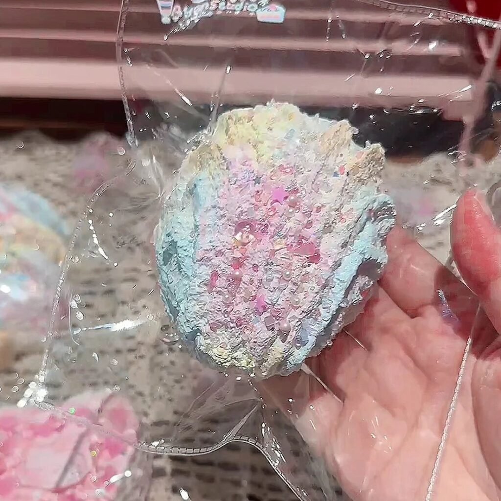 30010 Ayan Studio Mermaid Shell Cake (Soft Dry Cream Clay Texture Series) / Ayan Studio 人鱼贝壳蛋糕（软干奶油泥触感系列）