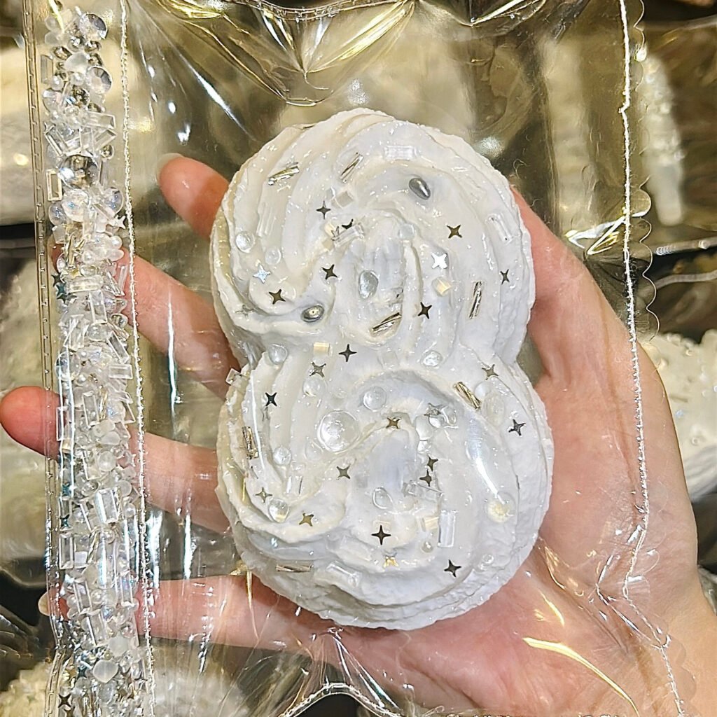 133018 Baobao Nienie Milky White Cookie / 包包的捏 奶白曲奇