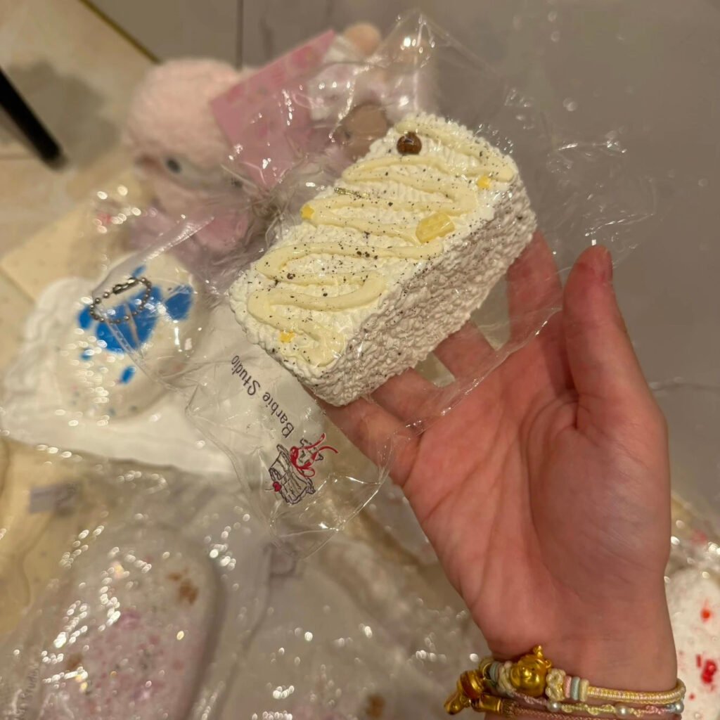 68008 BarbieStudio Butter Cheese Rice Ball (Cream Clay Texture Series) / BarbieStudio 黄油奶酪饭团（乳霜泥触感系列）