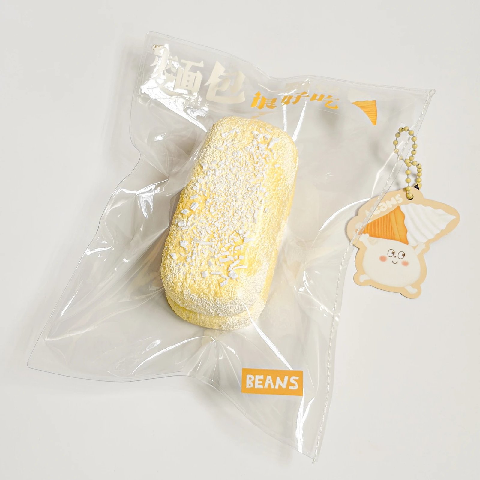 430004 Beans Soy Milk Stick (Fluffy Rubber Clay Texture Series) / 一颗豆BEANS 豆乳牛奶棒(蓬松橡皮泥触感系列)