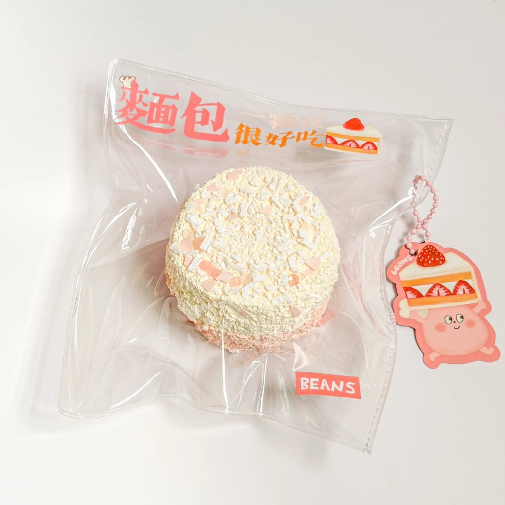 430005 Beans Berry Round Toast (Fluffy Rubber Clay Texture Series) / 一颗豆BEANS 莓莓圆吐司（蓬松橡皮泥触感系列）