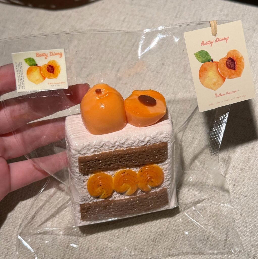 155027 BettyDiary Black Tea Apricot Pound Cake / 贝蒂日记 紅茶アプリコットパウンドケーキ
