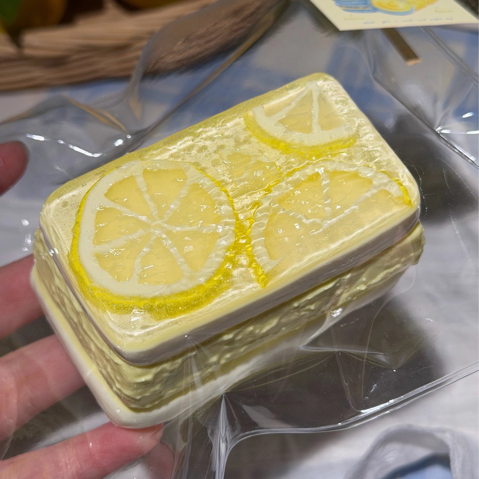 155035 BettyDiary Lemon Iced Milk Filled Bread / 贝蒂日记 レモンアイスミルクサンドパン