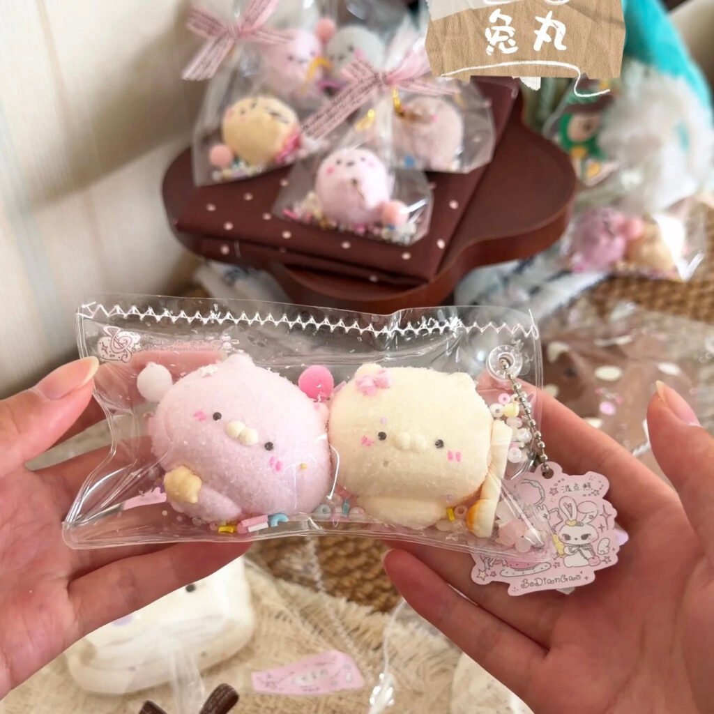 334002 Bodian Cake Bunny Maru / 波点糕 うさぎ丸