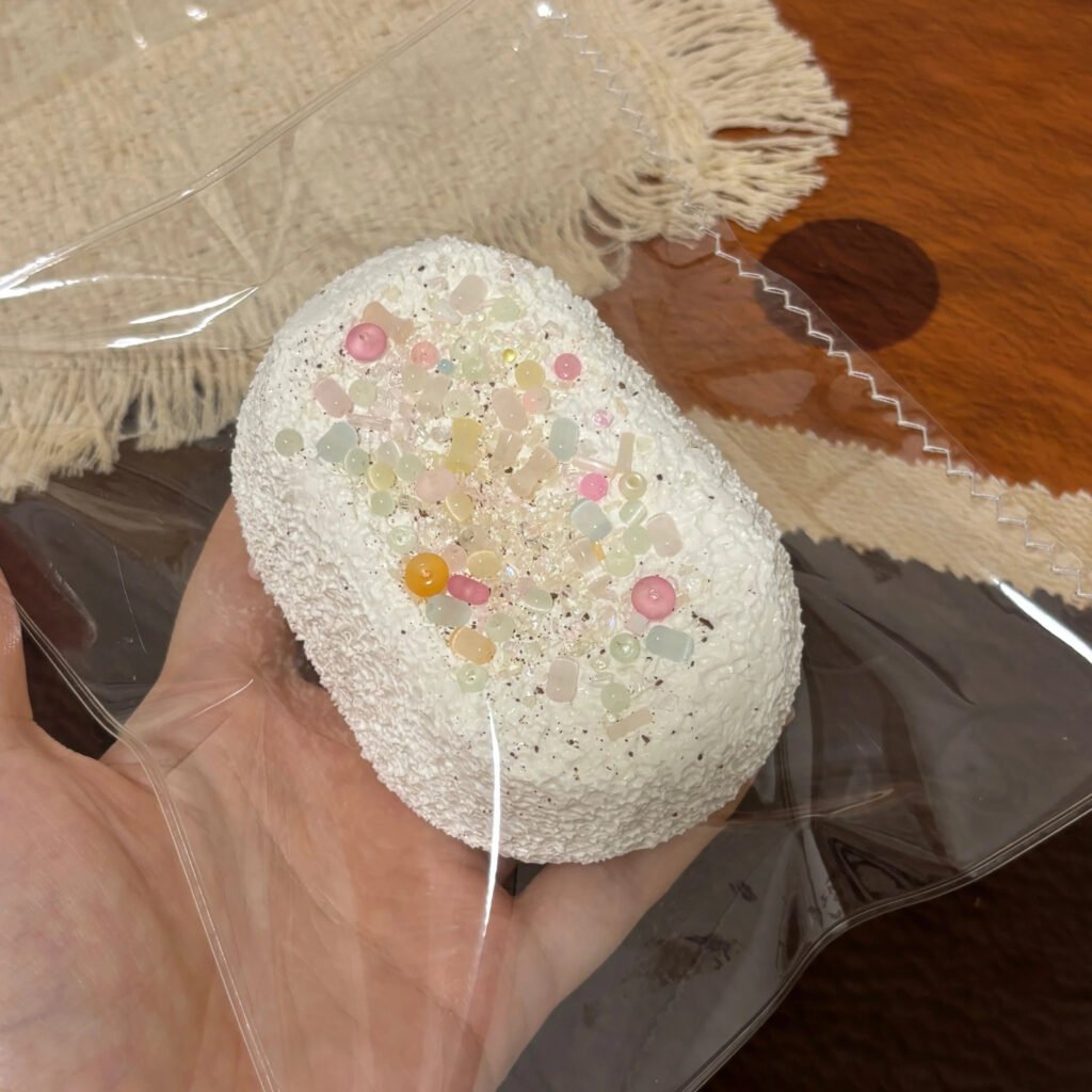 360010 BuBo YeZi Crunchy Bead Giant Senbei (Thick Cream Texture Series) / 步啵野子捏捏 炒珠大仙贝（厚奶油触感系列）