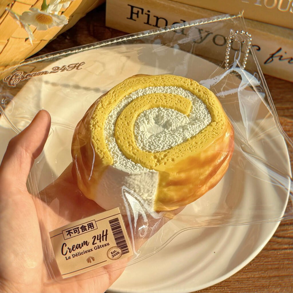 145013 Cream24H Original Tiger-Stripe Swiss Roll (Cream Clay Texture Series) / 奶油不打烊Cream24H 原味虎皮瑞士卷（奶油泥触感系列）