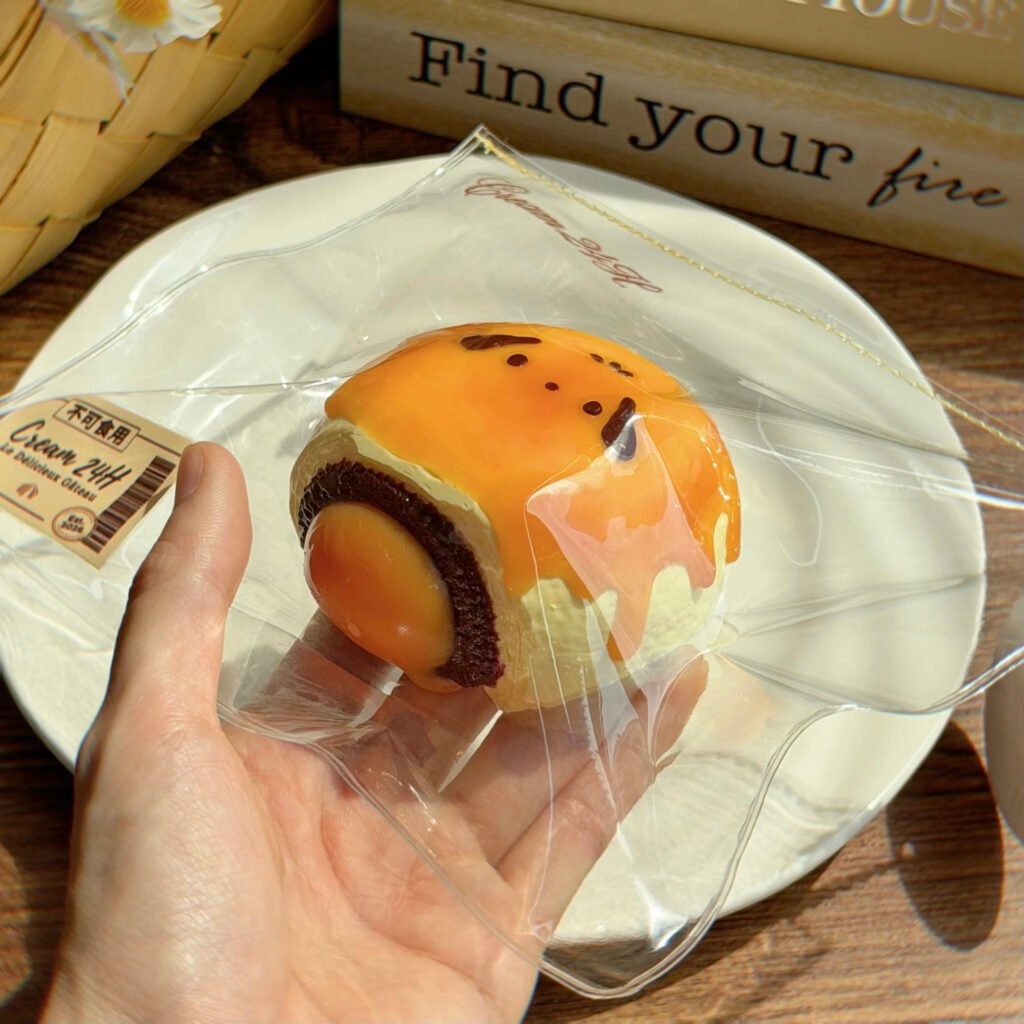 145017 Cream24H Puppy Egg Yolk Pastry (Cream Clay Texture Series) / 奶油不打烊Cream24H 小狗蛋黄酥（奶油泥触感系列）