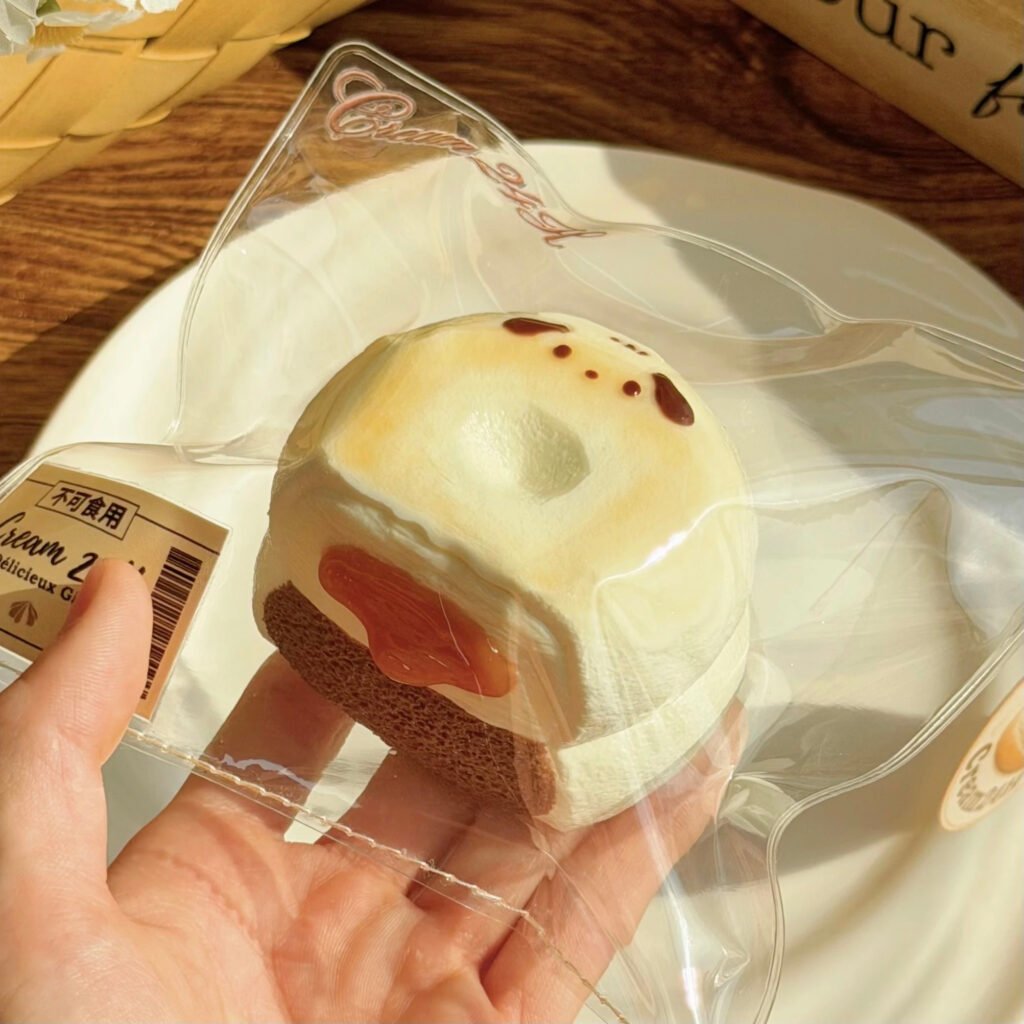 145033 Cream24H Double-Layer Bagel Mochi (Cream Clay Texture Series) / 奶油不打烊Cream24H 双层贝果糯米糍（奶油泥触感系列）