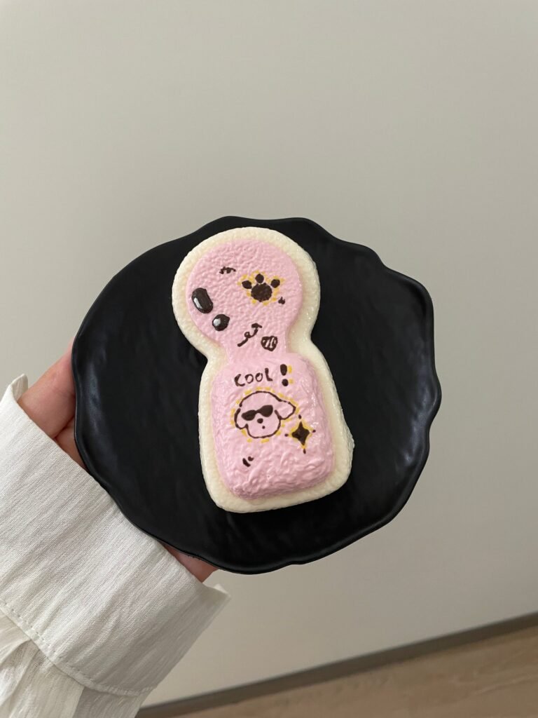 258052 Cheese Berry Handmade Hand-Painted Sunglasses Puppy (Cream Clay Texture Series) / 芝士莓莓Hand made 手绘墨镜小狗（奶油泥触感系列）