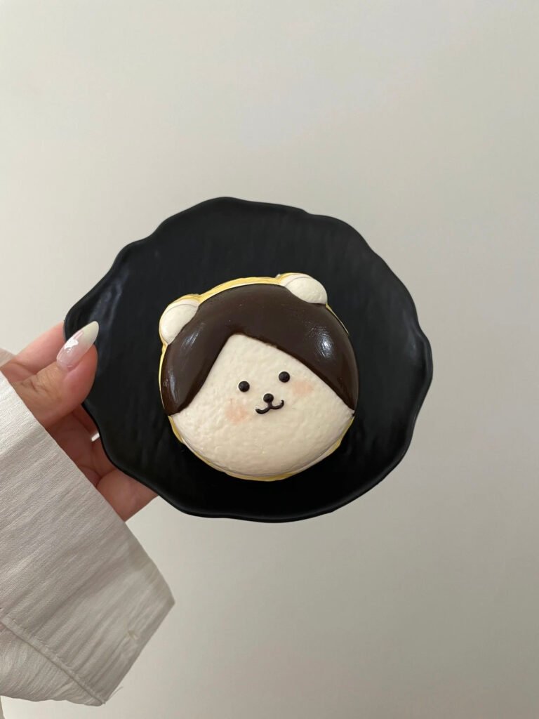 258053 Cheese Berry Handmade Taojiji Sandwich Macaron (Cream Clay Texture Series) / 芝士莓莓Hand made 陶吉吉夹心马卡龙(奶油泥触感系列)