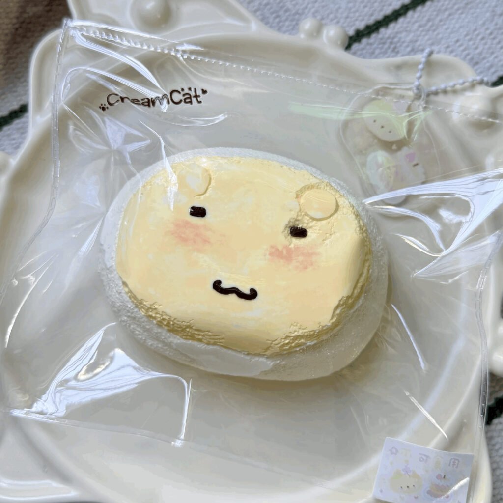 80053 CreamCat Big-Face Sandwich Cookie (Cream Clay Texture Series) / 奶油猫 大脸夹心饼干（奶油泥触感系列）