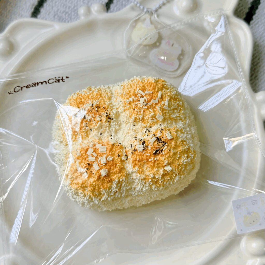 80054 CreamCat Fluffy Bread (Cream Clay Texture Series) / 奶油猫 绒绒面包（奶油泥触感系列）