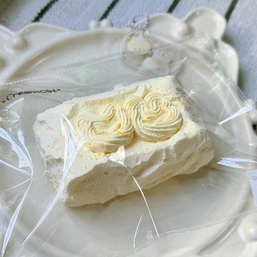 80060 CreamCat Frosted Milk Block (Whipped Cream Texture Series) / 奶油猫 抹面奶砖（绵奶油触感系列）