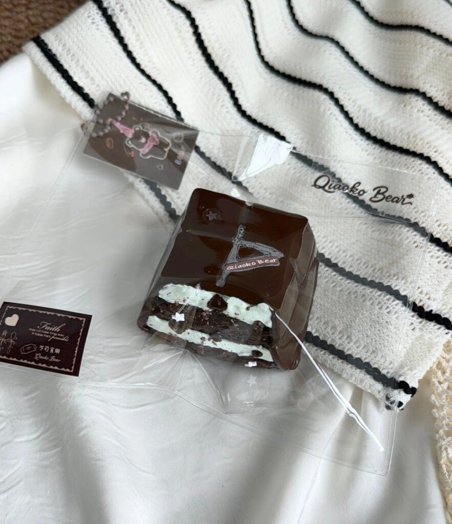 45007 Choco Bear Sea Salt Chocolate (Dry Glutinous Rice Clay Texture Series) / 巧可熊捏捏 海盐巧克力（干糯泥触感系列）