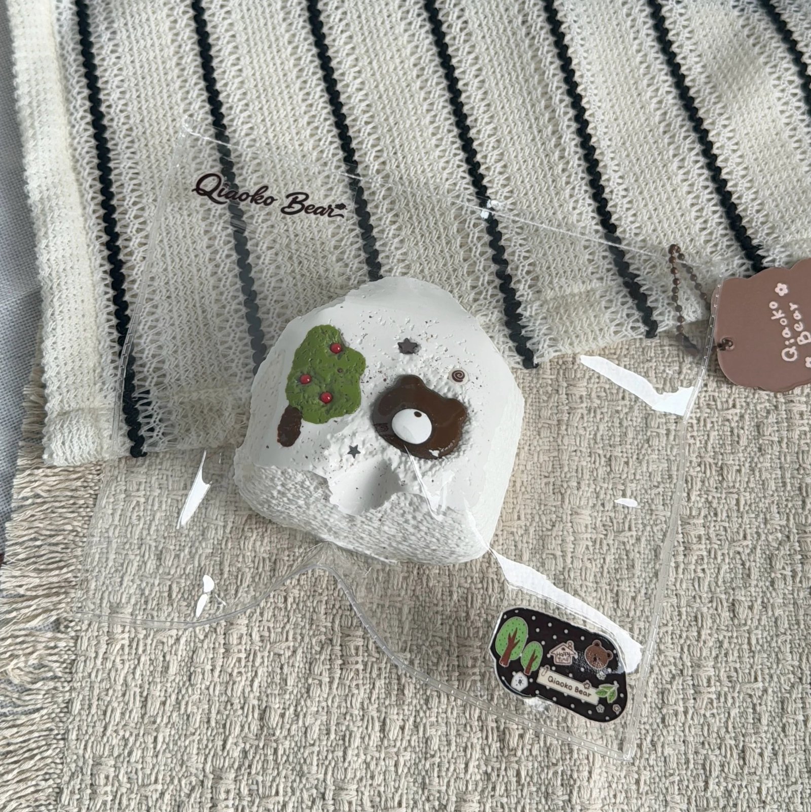 45048 Choco Bear Little Tree House (Yogurt Texture Series) / 巧可熊捏捏 小さな木の家(ヨーグルト触感シリーズ)