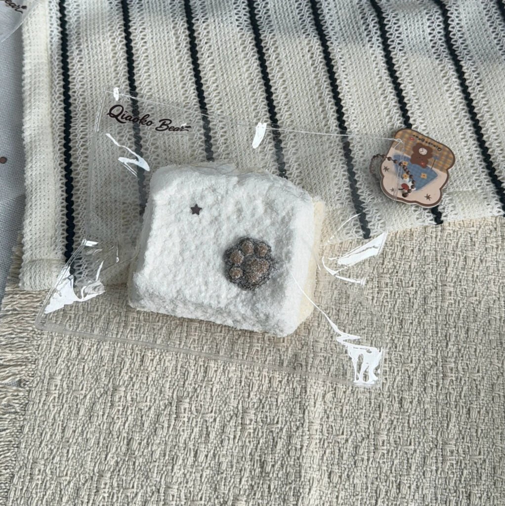 45054 Choco Bear Double-Layer Toast (Yogurt Texture Series) / 巧可熊捏捏 二層トースト(ヨーグルト触感シリーズ)