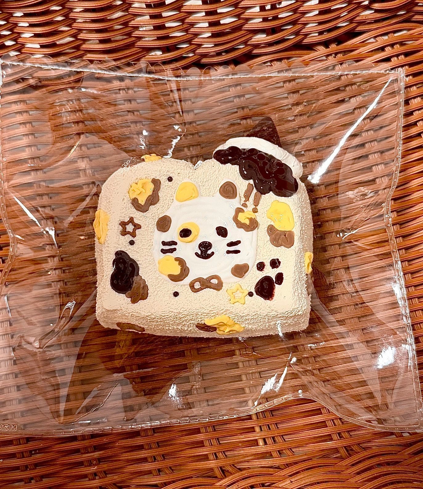 219028 Chun-li Calico Cat Double-Layer Butt Toast (Glutinous Cream Texture Series) / Chun-li 三花双层pp吐司(糯奶油触感系列)