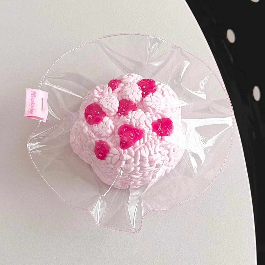 351004 Cici Double-Layer Rice Cat Paw - Air Bubbles (Soft Cream Texture Series) / cici呢 双层米饭猫爪（有气泡）（软奶油手感系列）