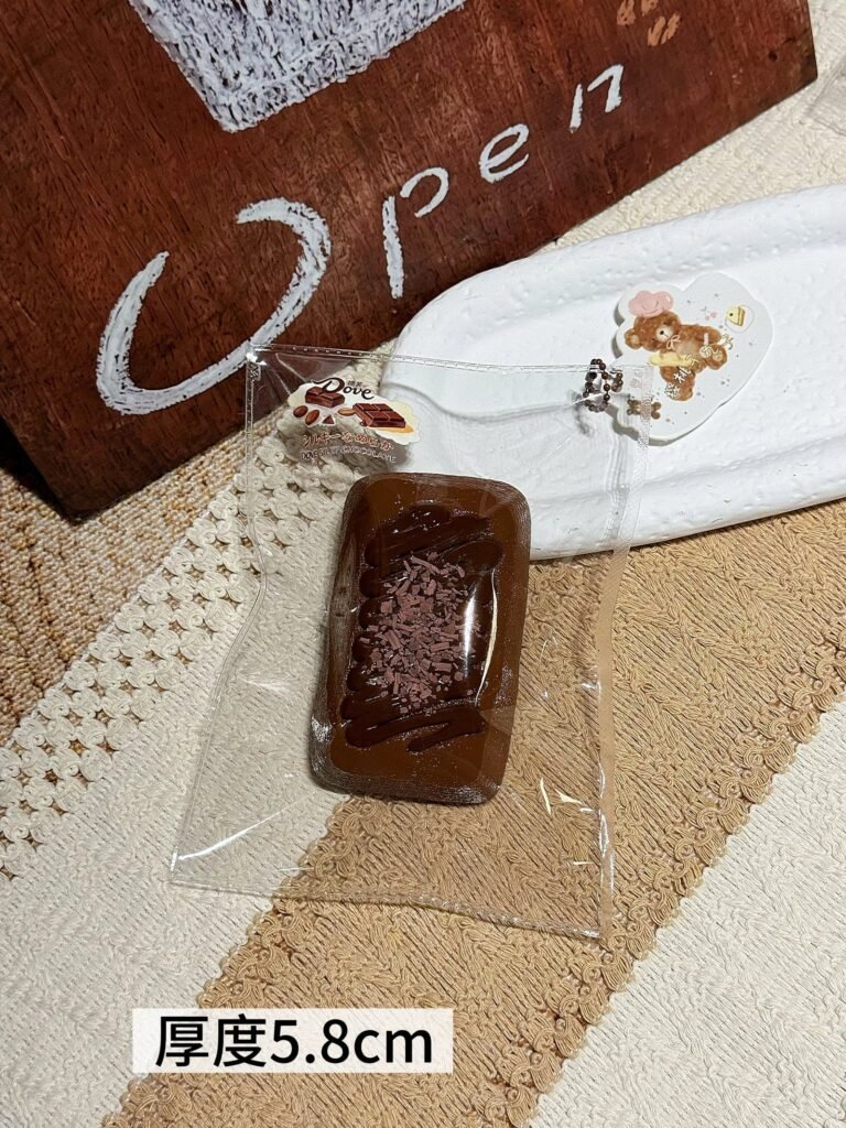 74049 Cherry Maruko Squishy Lava Chocolate (Oven-Baked Cotton Clay Texture Series) / 樱桃子丸子的捏捏 熔岩巧克力(烤箱版棉花泥触感系列)