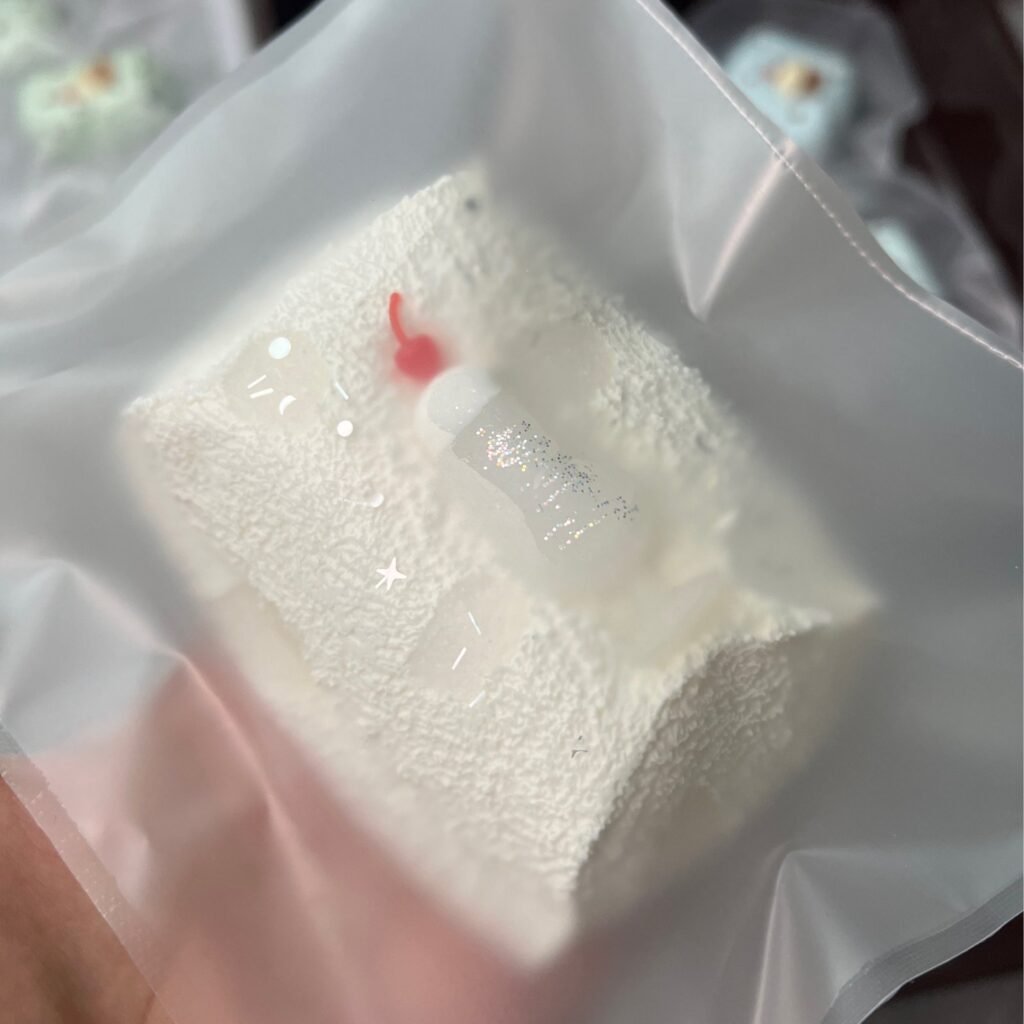 374007 Caramel Pea Soft Marshmallow (Cotton Clay Texture Series) / 焦糖豌豆 软塌棉花糖(棉花泥触感系列)