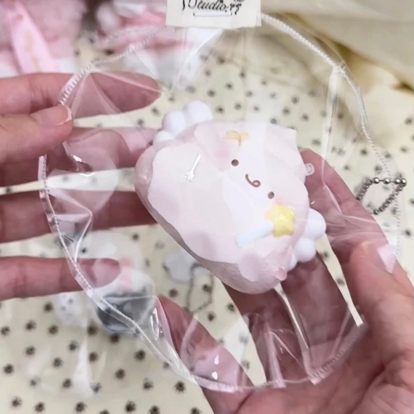 419000 Cream Puff Studio Pink Poop (Cotton Cream Texture Series) / Cream Puff Studio 粉色便便(棉奶油触感系列)