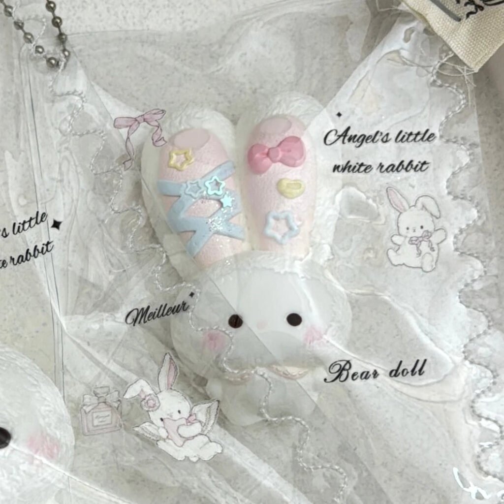 419009 Cream Puff Studio Small White Bunny (Cotton Cream Texture Series) / Cream Puff Studio 小白兔(棉奶油触感系列)