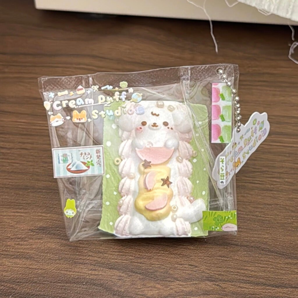 419018 Cream Puff Studio Puppy Sandwich (Cream Paste Clay Texture Series) / Cream Puff Studio 小狗三明治(乳膏泥触感系列)