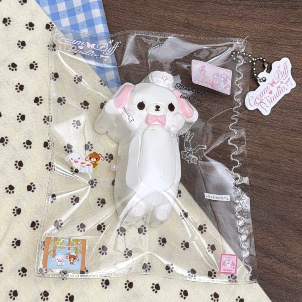 419020 Cream Puff Studio Cream Bunny Dessert (Cream Paste Clay Texture Series) / Cream Puff Studio 奶白甜点兔(乳膏泥触感系列)