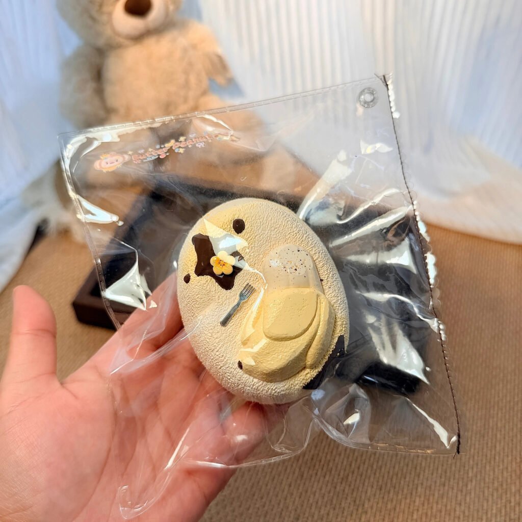 195014 Cream Peanut Banana Velvet Senbei (Dry Cheese Clay Texture Series) / 奶油花生 バナナベルベットせんべい(ドライチーズクレイ触感シリーズ)