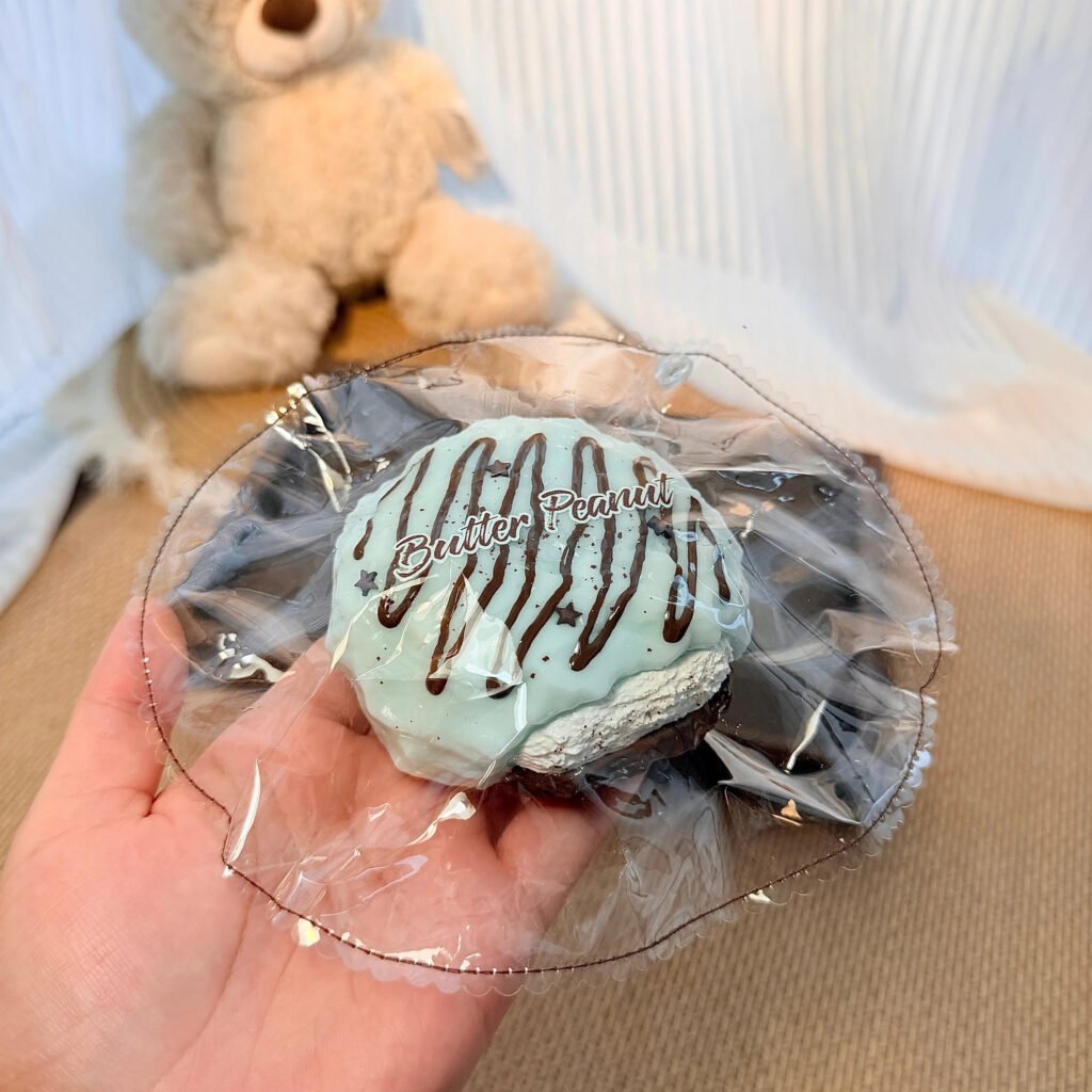 195018 Cream Peanut Mint Milk Shell (Dry Cheese Clay Texture Series) / 奶油花生 ミントミルクシェル(ドライチーズクレイ触感シリーズ)
