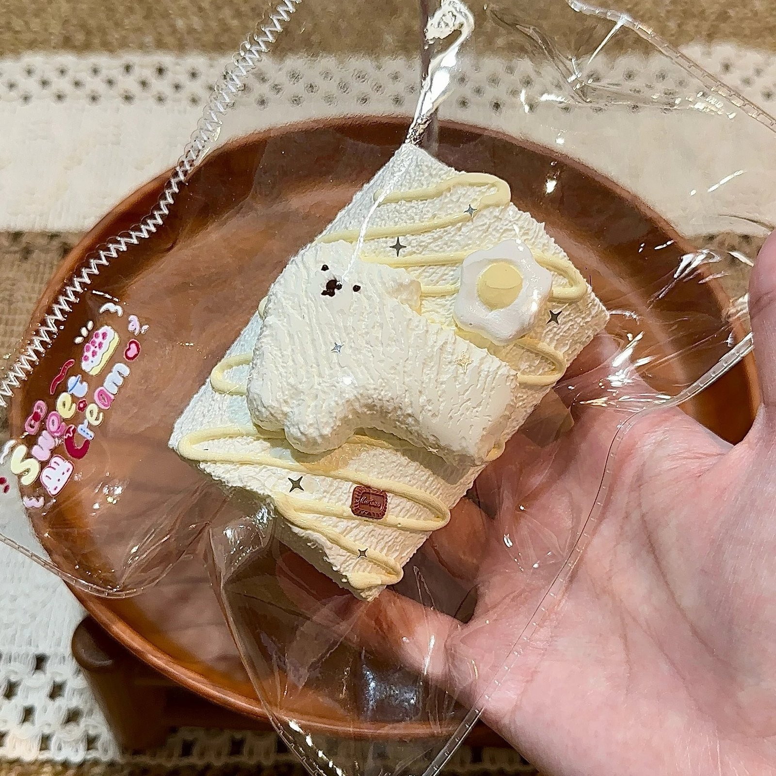 103027 Creamy Sweet Squishy Puppy Marshmallow (Oven Cream Clay Texture Series) / 奶油小甜捏 小狗棉花糖(烤箱奶油泥触感系列)