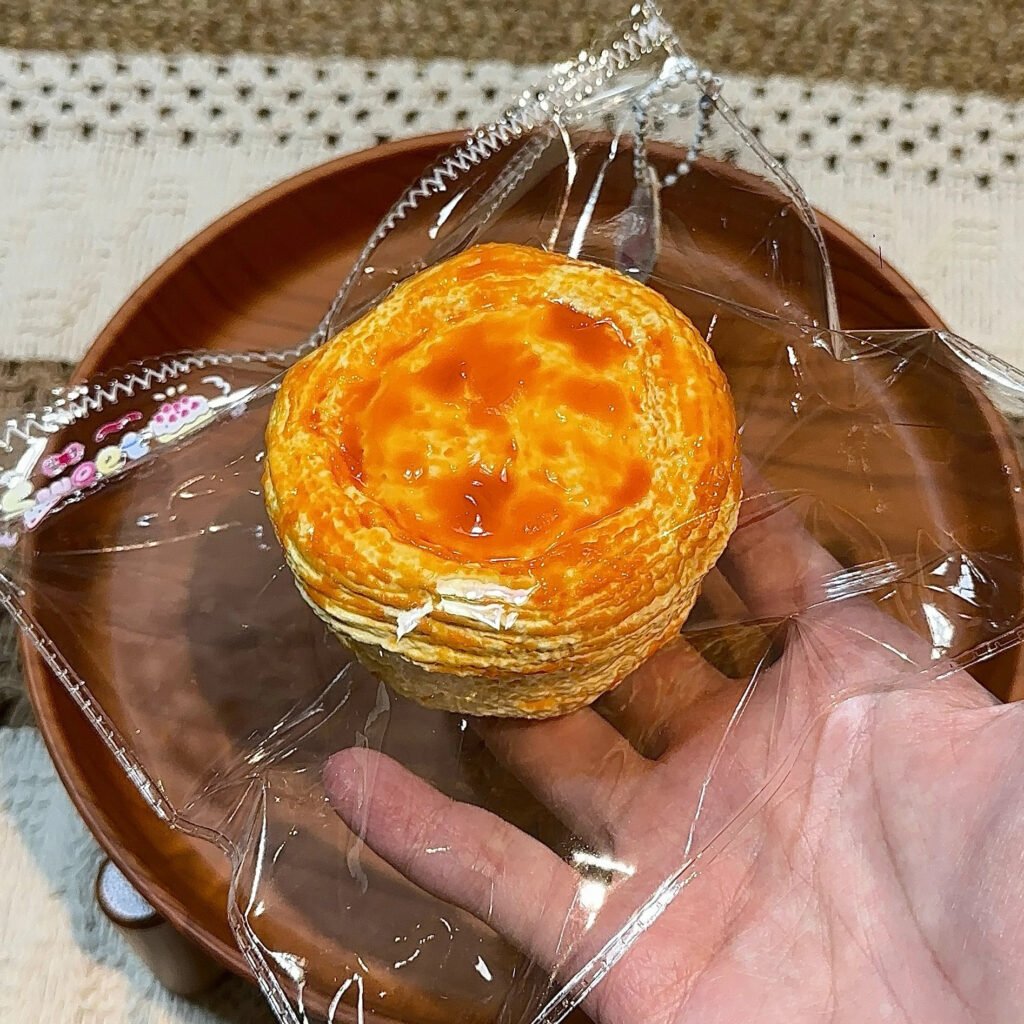 103040 Creamy Sweet Squishy Egg Tart (Milk Cake Clay Texture Series) / 奶油小甜捏 蛋挞（奶糕泥触感系列）