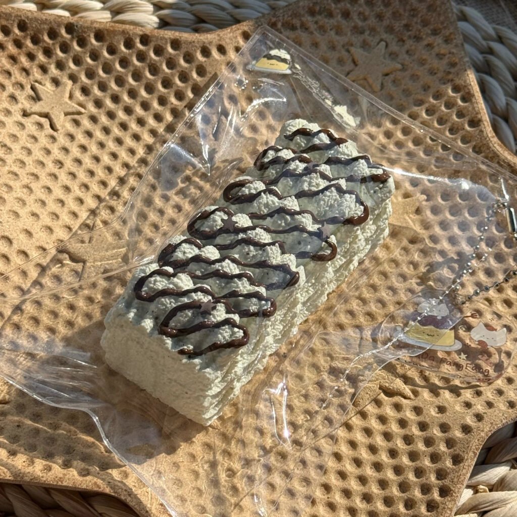 361014 Da Da Fang Fang Matcha Instant Noodles (Fluffy Clay Texture Series) / 大大方方 抹茶泡面（蓬松泥触感系列）