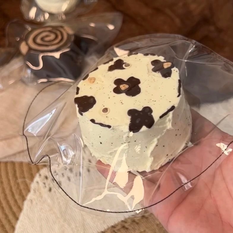 227020 Danjuan Juanbuguo White Chocolate Frosted Cake (Hard Milk Candy Clay Texture Series) / 蛋卷卷不过 白巧抹面蛋糕（硬奶糖触感系列）
