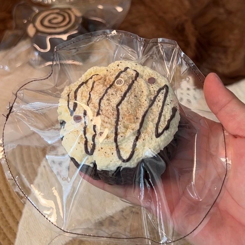 227023 Danjuan Juanbuguo Chocolate Muffin (Hard Milk Candy Clay Texture Series) / 蛋卷卷不过 巧克力马芬蛋糕（硬奶糖触感系列）