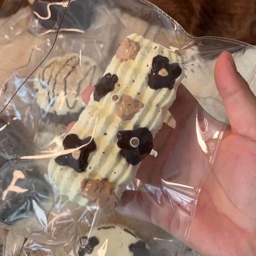 227024 Danjuan Juanbuguo Rich White Chocolate Cookie (Hard Milk Candy Clay Texture Series) / 蛋卷卷不过 香浓白巧曲奇（硬奶糖触感系列）