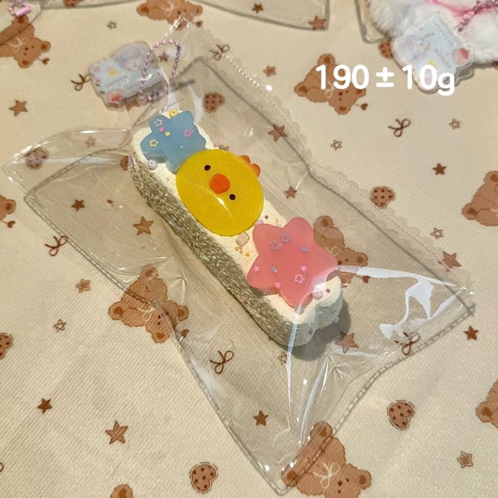 111068 DollCat Chick Jelly Bar (Dense Clay Texture Series) / DollCat玩偶猫 小鸡果冻长条（扎紧泥触感系列）