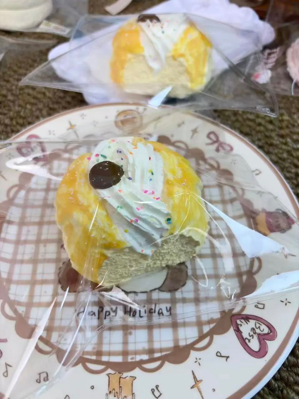 382001 Dragonfly King Cream Bread (Sticky Clay Texture Series) / 蜻蜓大王 奶油面包(黏糊泥触感系列)