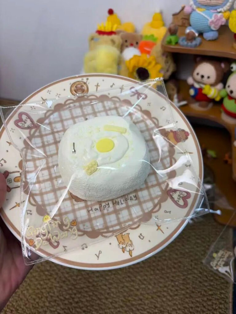 382004 Dragonfly King Fried Egg Chubby Senbei (Dry Cream Texture Series) / 蜻蜓大王 煎蛋胖仙贝(干奶油触感系列)