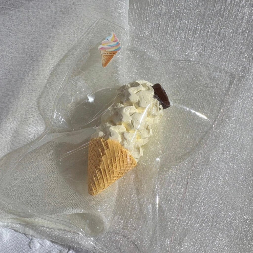 368050 Dun Shizai Original Ice Cream Cone (Rice Cake Clay Texture Series) / 吨实在 原味甜筒(年糕泥触感系列)