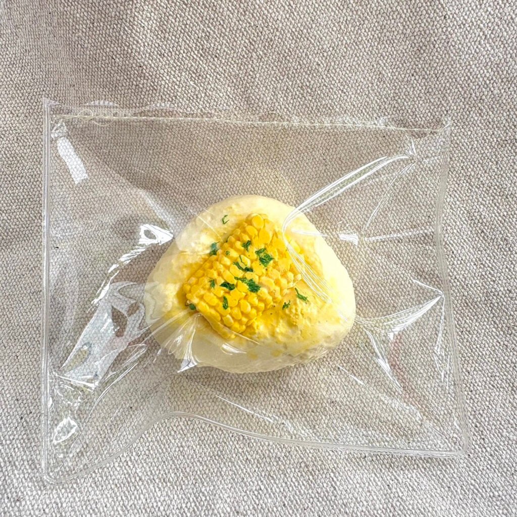 368129 Dun Shizai Roasted Corn Mini Souffle Bun (Rice Cake Clay Texture Series) / 吨实在 烤苞米小雪芙包(年糕泥触感系列)