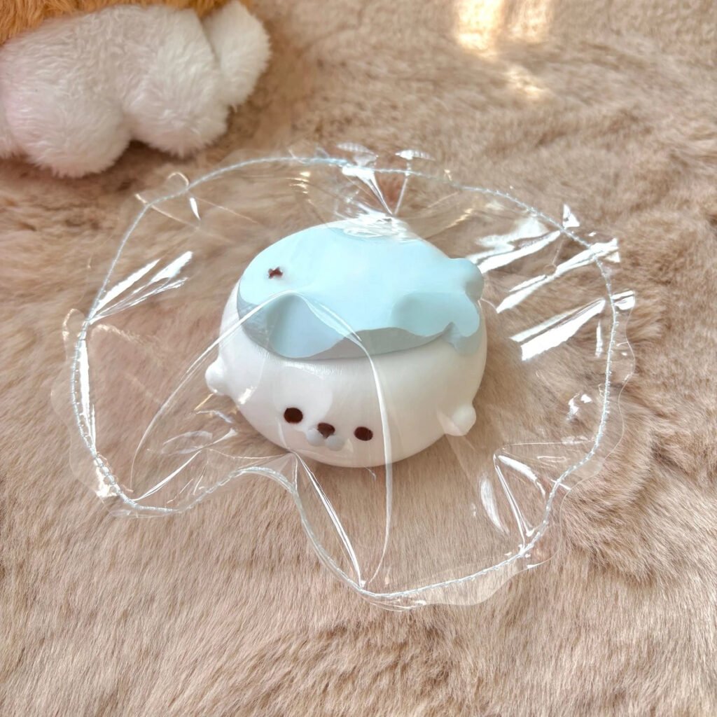 368140 Dun Shizai Salted Fish Little Seal (Rice Cake Clay Texture Series) / 吨实在 咸鱼小海豹(年糕泥触感系列)
