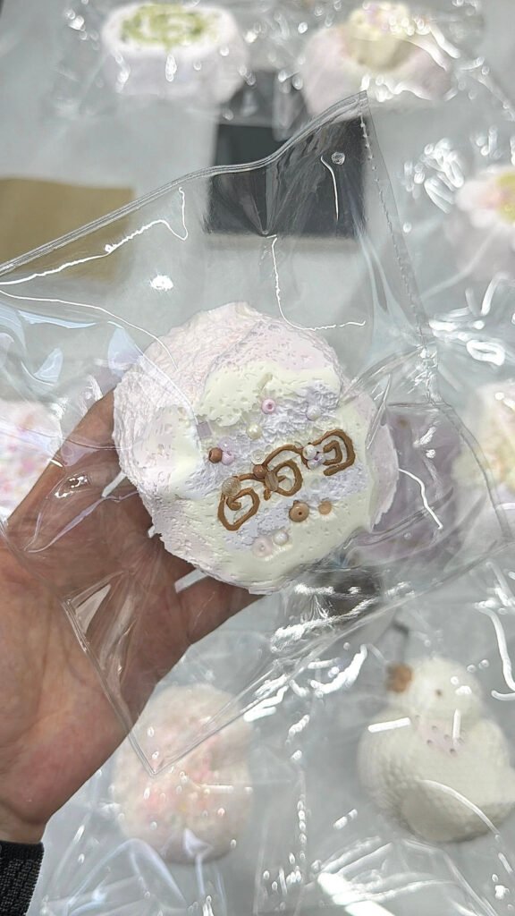149037 DuozaiNN Taro Chocolate Roll Mini Toast (Cocoa Sticky Clay Texture Series) / 多仔捏捏 芋巧卷小吐司（可可黏糊泥触感系列）