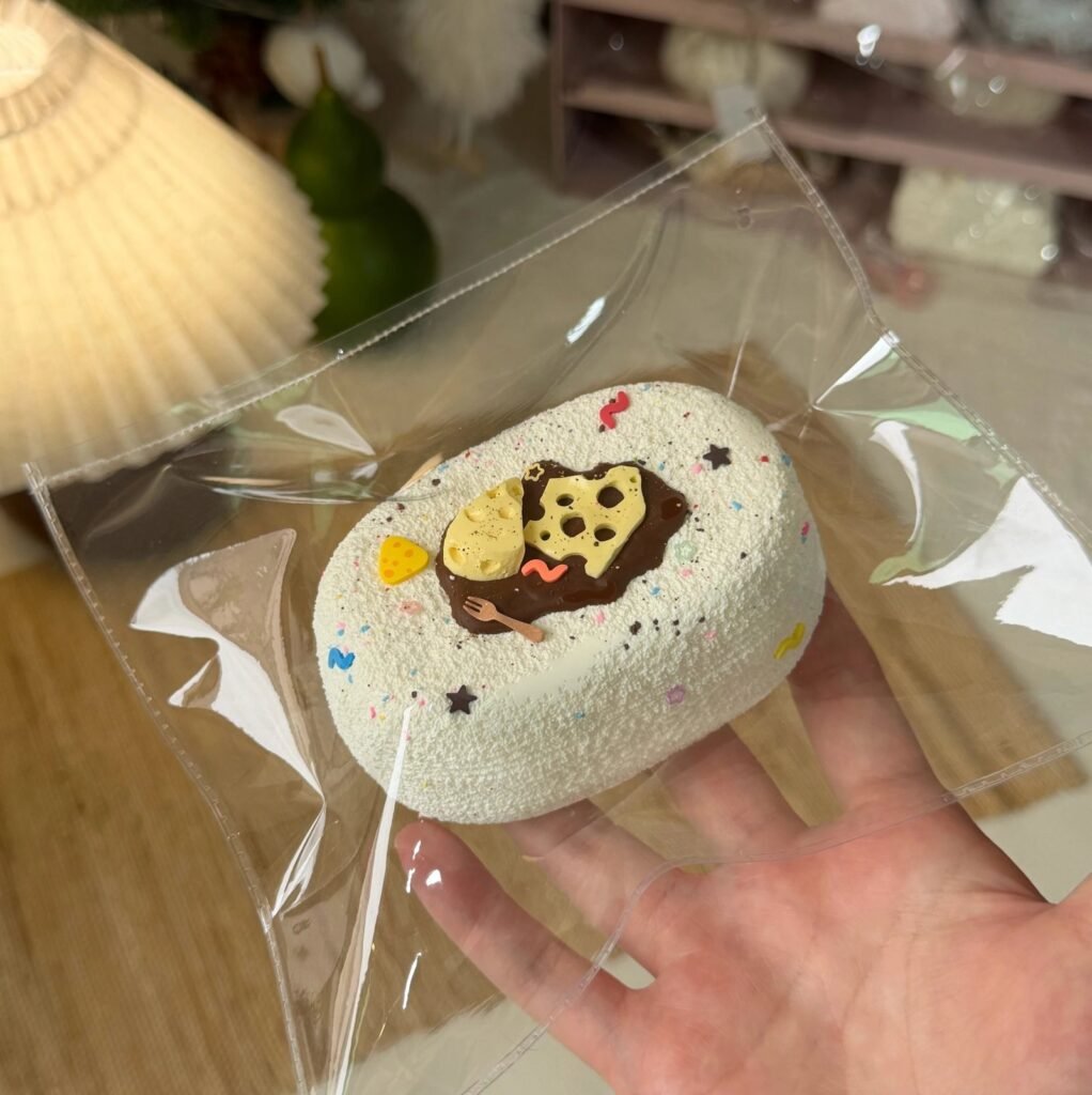 388002 Fayefaye Cheese Hot Chocolate Senbei (Glutinous Cream Texture Series) / Fayefaye 奶酪热巧仙贝（糯奶油触感系列）