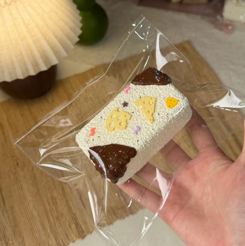 388003 Fayefaye Cheese Hot Chocolate Malai Brick (Glutinous Cream Texture Series) / Fayefaye 奶酪热巧麻赖砖（糯奶油触感系列）
