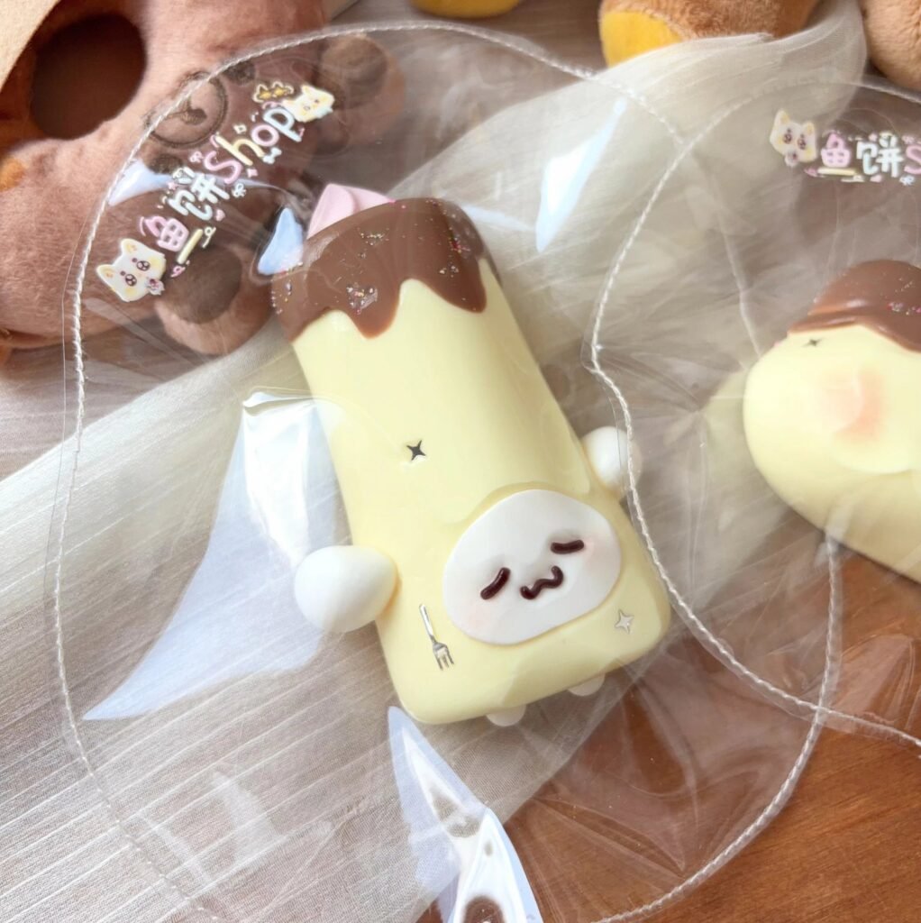 434000 Fish Cake Shop Slim Pudding (Cream Paste Clay Texture Series) / 鱼饼Shop 瘦瘦布丁君（乳膏泥触感系列）