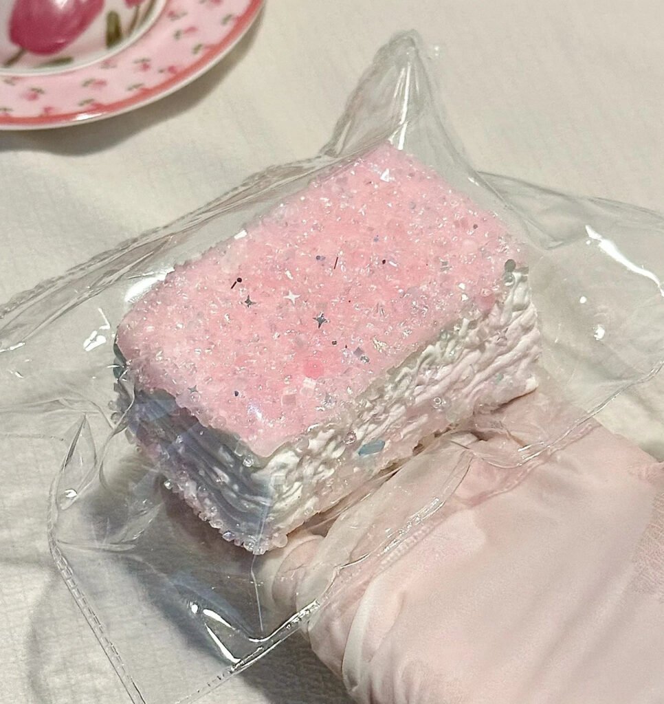 344000 Five Cats Squishy Pink Sugar Mille-Feuille / 五只猫捏捏 ピンクシュガーミルフィーユ
