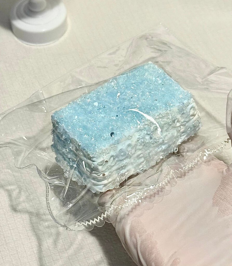 344011 Five Cats Squishy Icy Blue Sugar Mille-Feuille / 五只猫捏捏 アイスブルーシュガーミルフィーユ