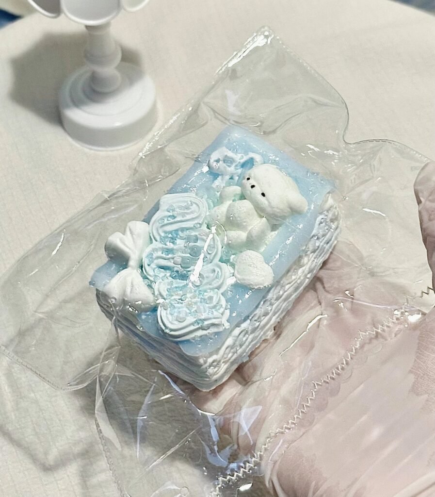344017 Five Cats Squishy Cream Bear Mille-Feuille / 五只猫捏捏 クリームベアミルフィーユ