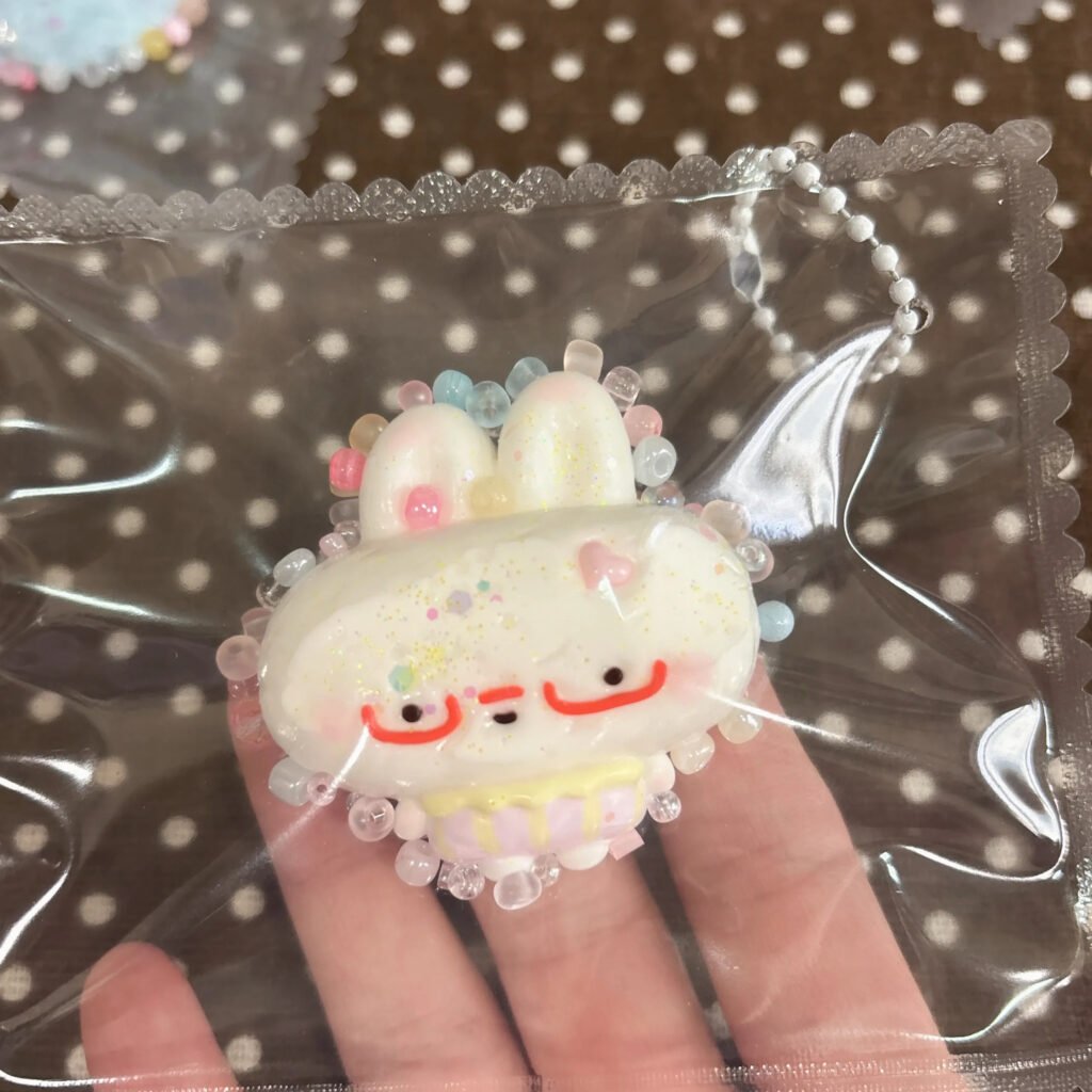 336008 Good Cat Morning Glasses Bunny (Cream Paste Clay Texture Series) / 咕德猫宁捏 メガネうさぎ (クリームペーストクレイ触感シリーズ)